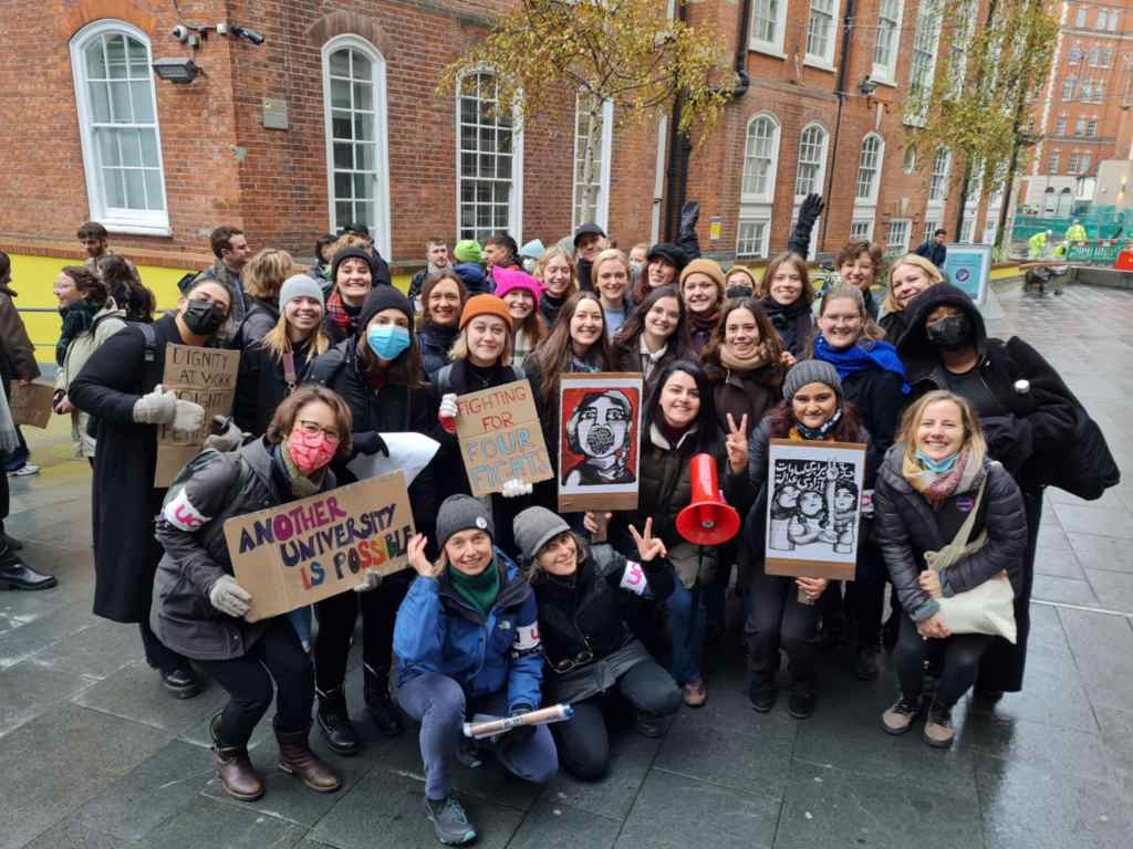Joining university strikes at the London School of Economics